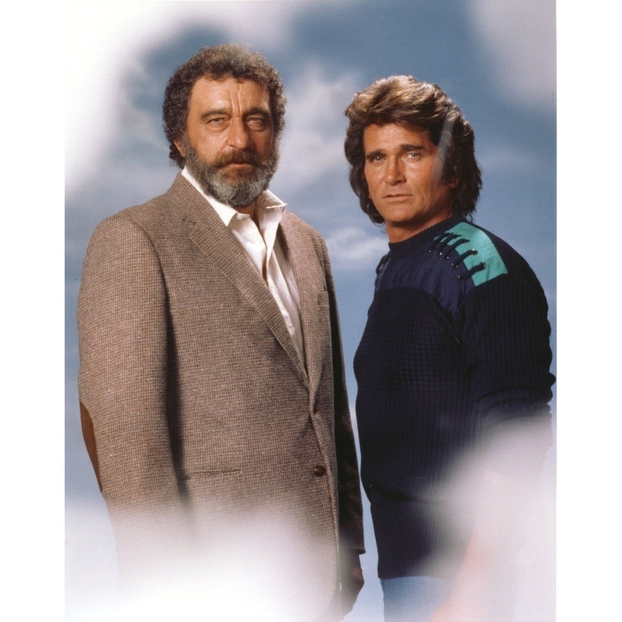 Michael Landon posed with A Man Portrait Photo Print Image 1