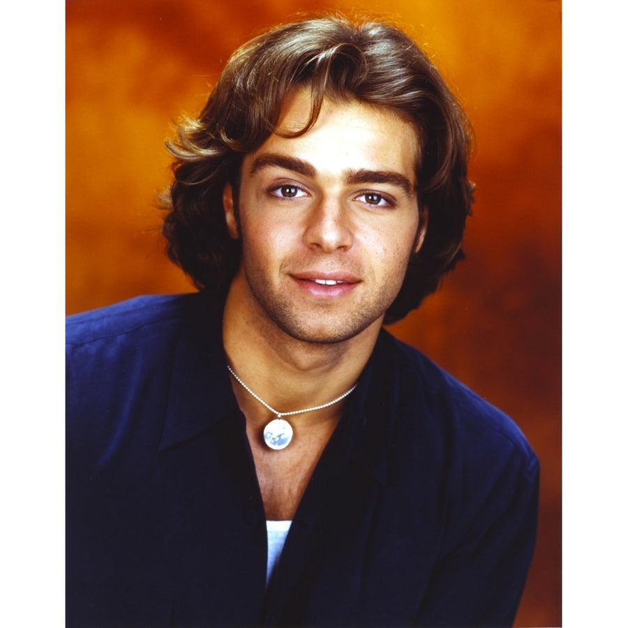 Joey Lawrence wearing a Blue Long Sleeves in a Close Up Portrait Photo Print Image 1