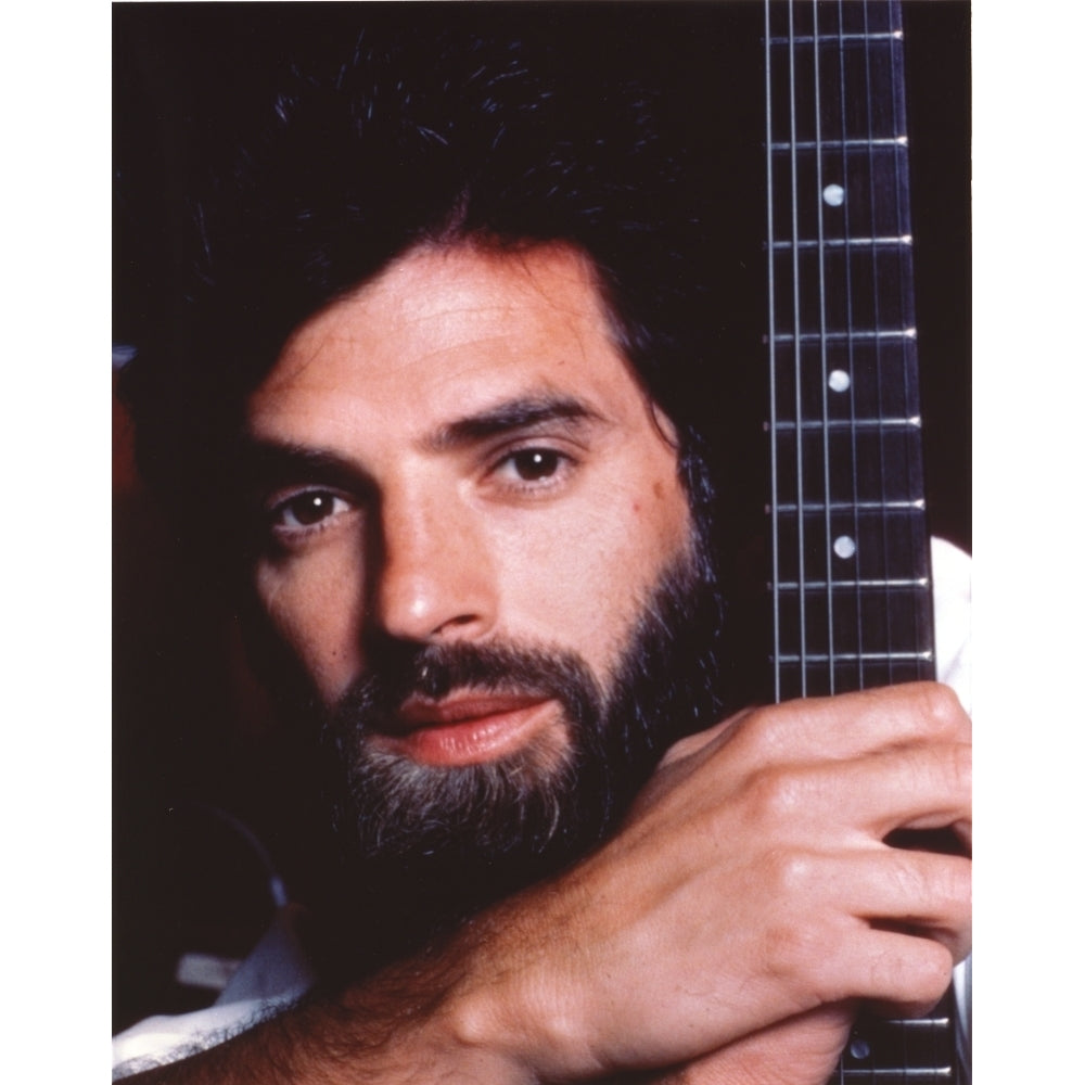 Kenny Loggins Close Up Portrait on Guitar Photo Print Image 1