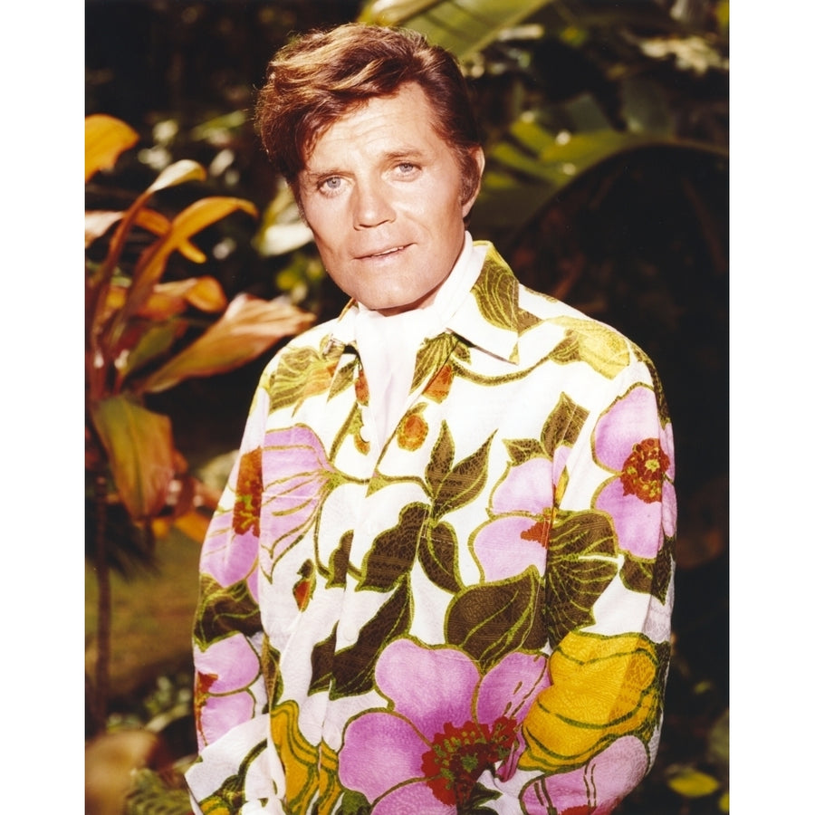 Jack Lord in Floral Suit Photo Print Image 1