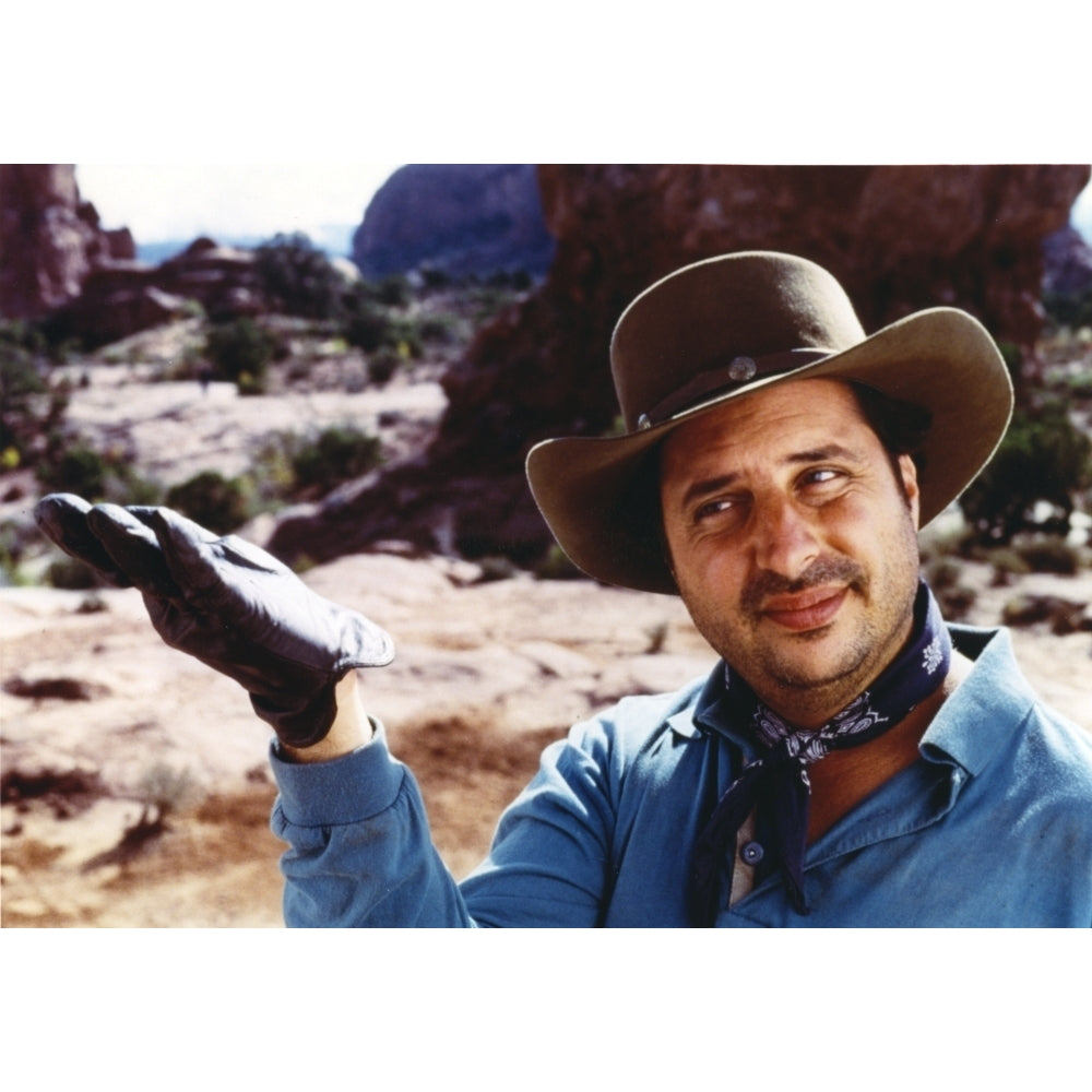 Jon Lovitz posed in Portrait with Cowboy Hat Photo Print Image 1