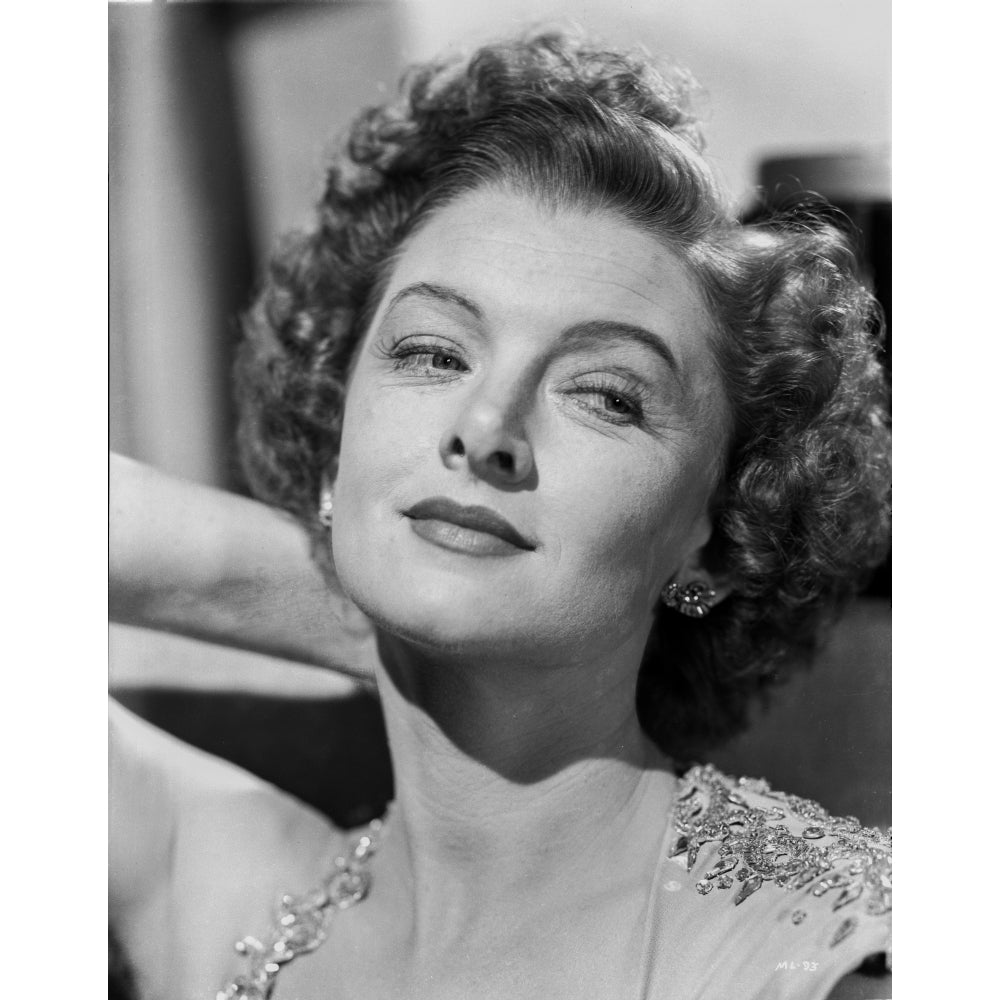 Myrna Loy Close Up Portrait Photo Print Image 1