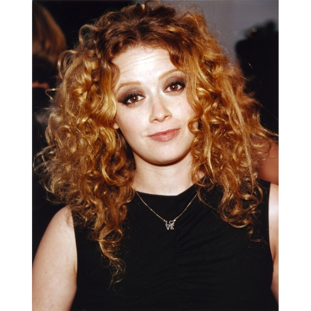 Natasha Lyonne Portrait in Black Sleeve Less Top Photo Print Image 1