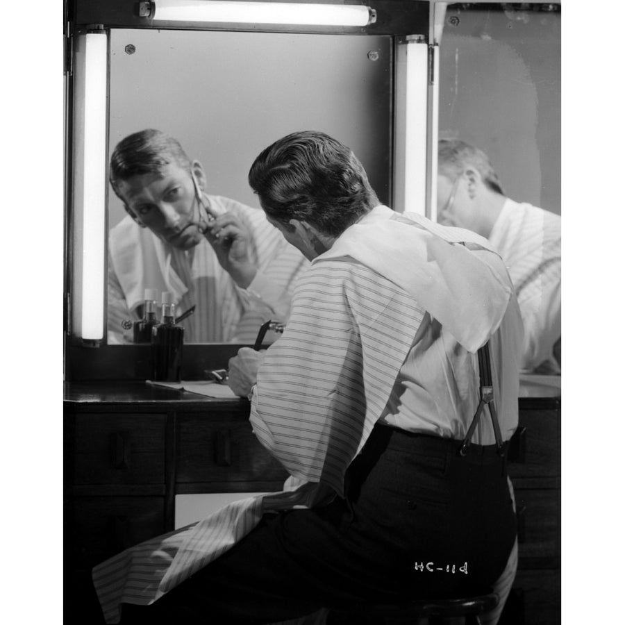 Hoagy Carmichael shaving Photo Print Image 1