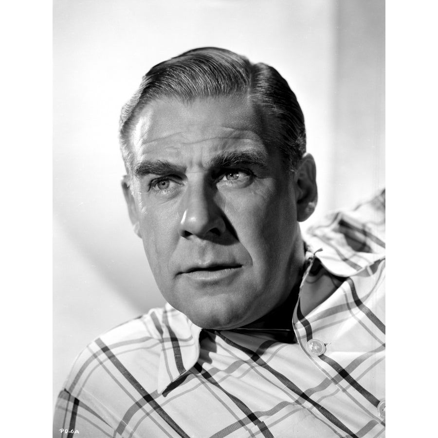 Paul Douglas in Stripe polo shirt Photo Print Image 1