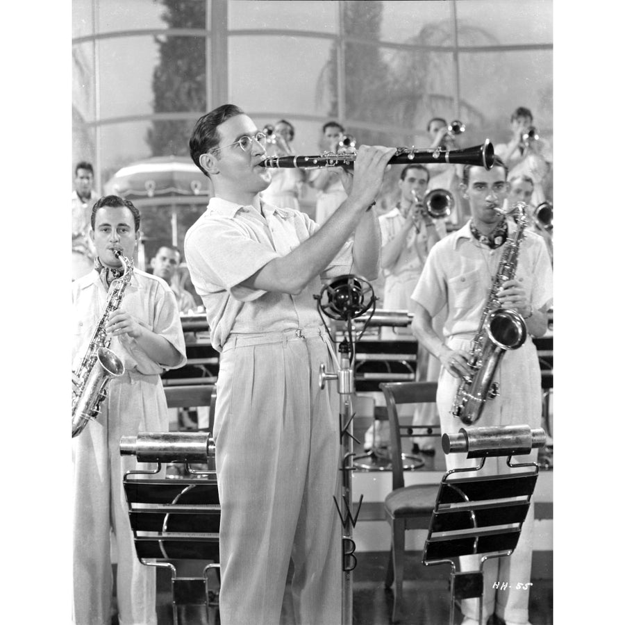 Candid of Benny Goodman with band Photo Print Image 1