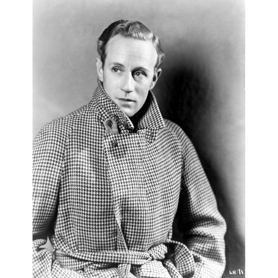 Leslie Howard in Coat Portrait Photo Print Image 1