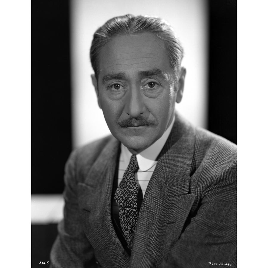 A Portrait Of Adolphe Menjou Photo Print Image 1