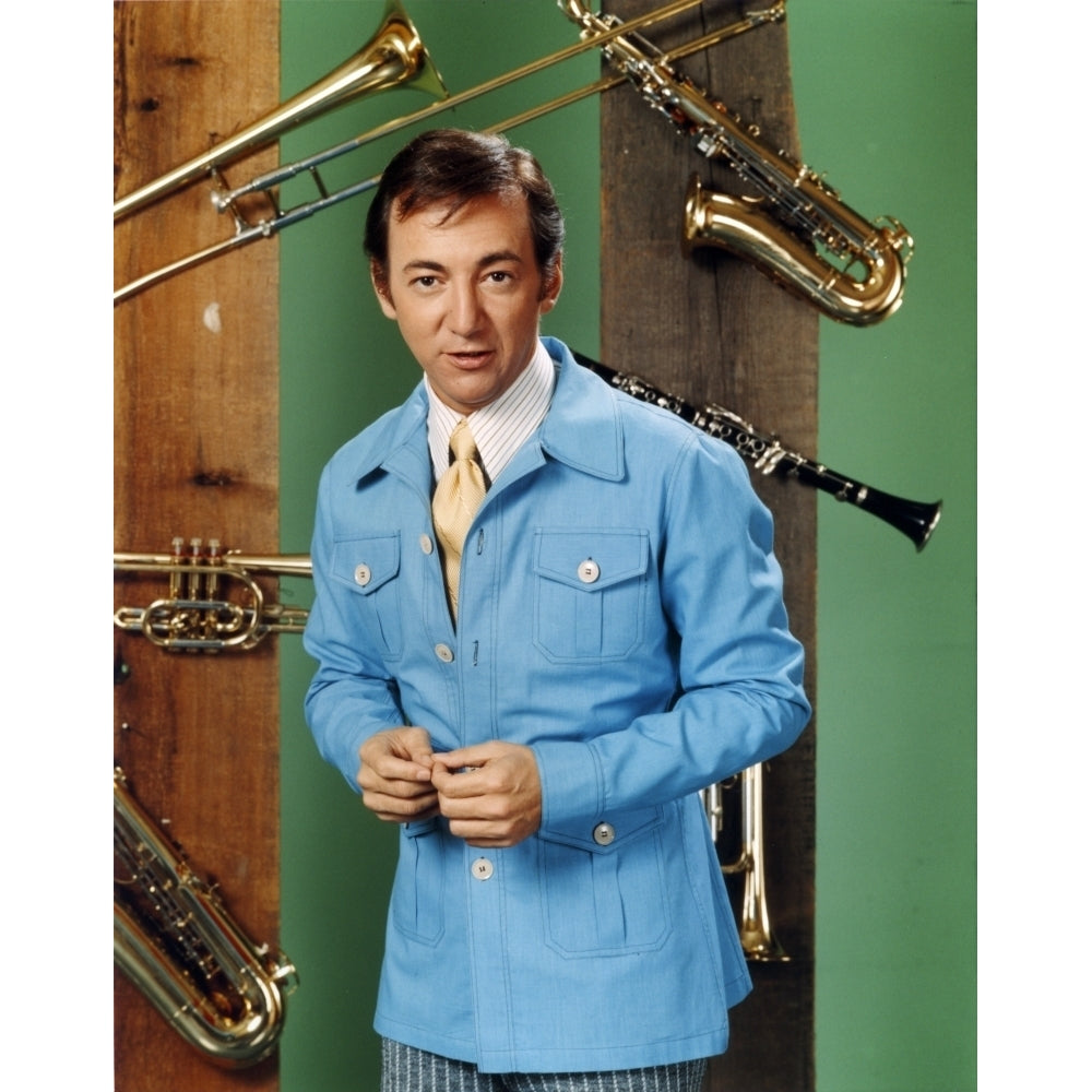 Bobby Darin Posed in Blue Formal Suit Photo Print Image 1