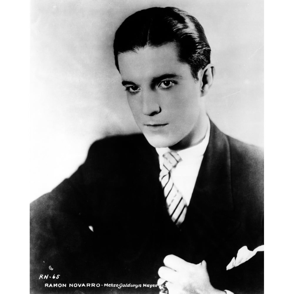 A Portrait Of Ramon Novarro Photo Print Image 1