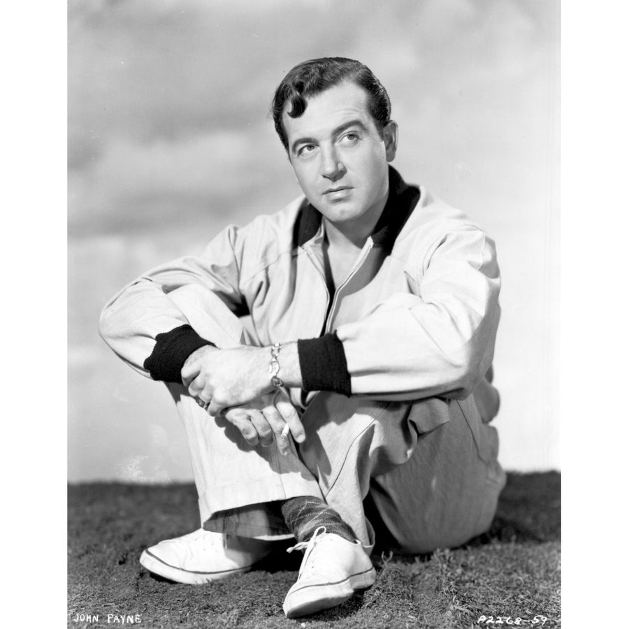 John Payne sitting in Classic Photo Print Image 1