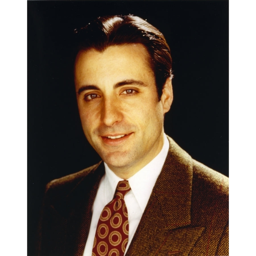 Andy Garcia smiling While Looking at the Camera in a Black Suit Photo Print Image 1