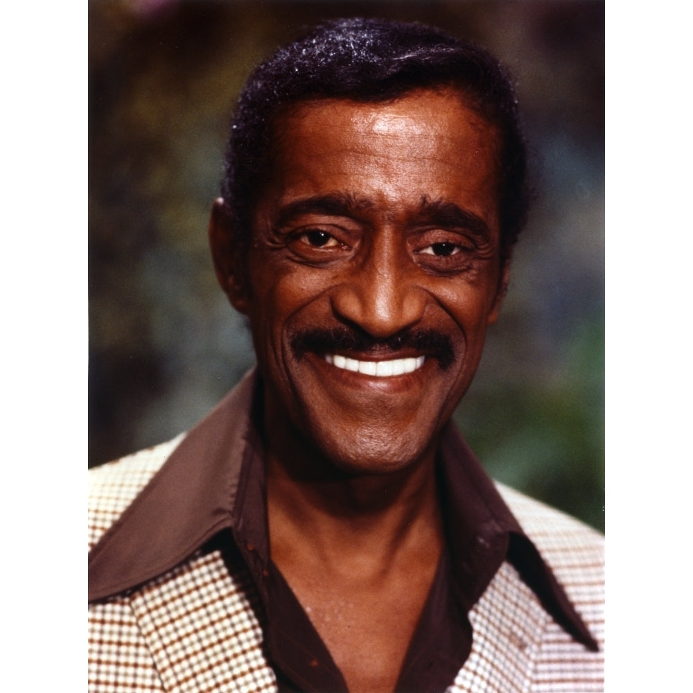 Sammy Jr Davis smiling Close Up Portrait Photo Print Image 1