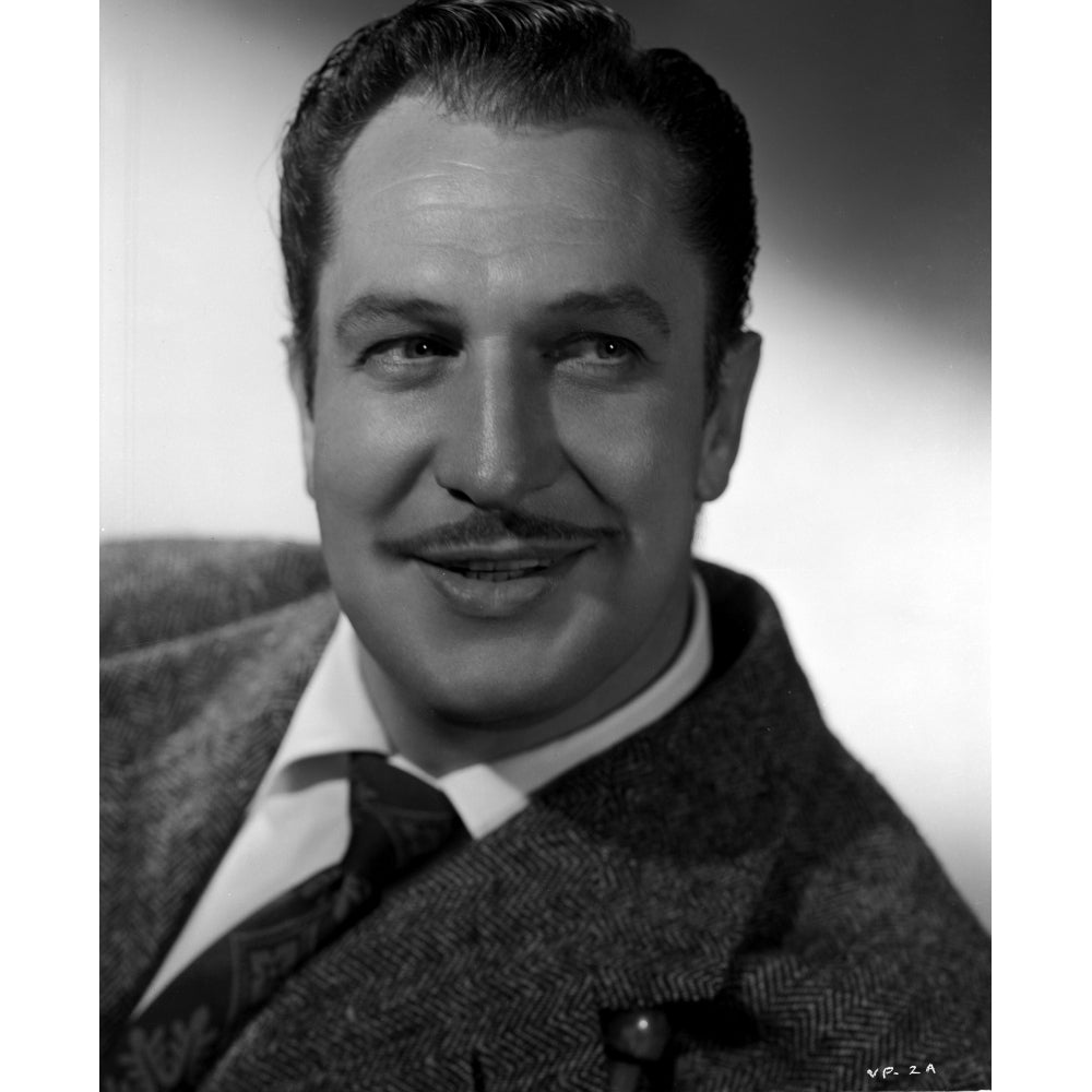 Vincent Price smiling in Portrait Photo Print Image 1