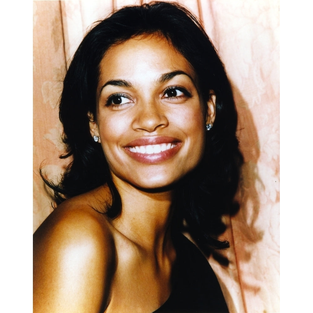 Rosario Dawson smiling Close Up Portrait Photo Print Image 1