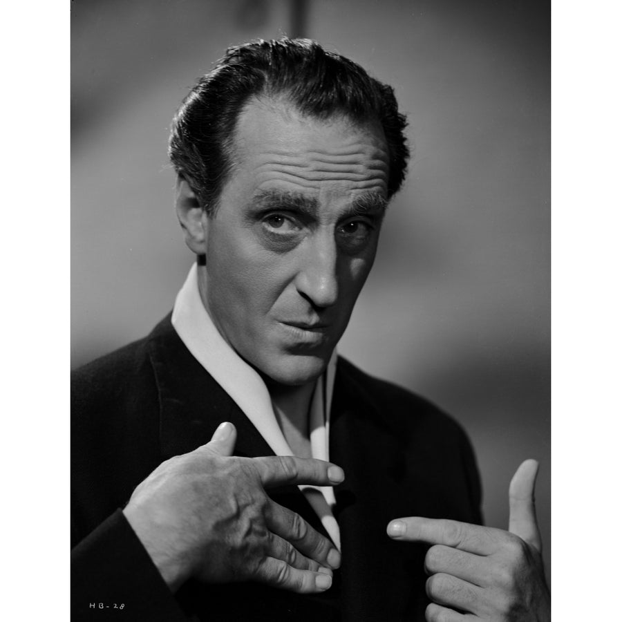 A Portrait Of Basil Rathbone Photo Print Image 1