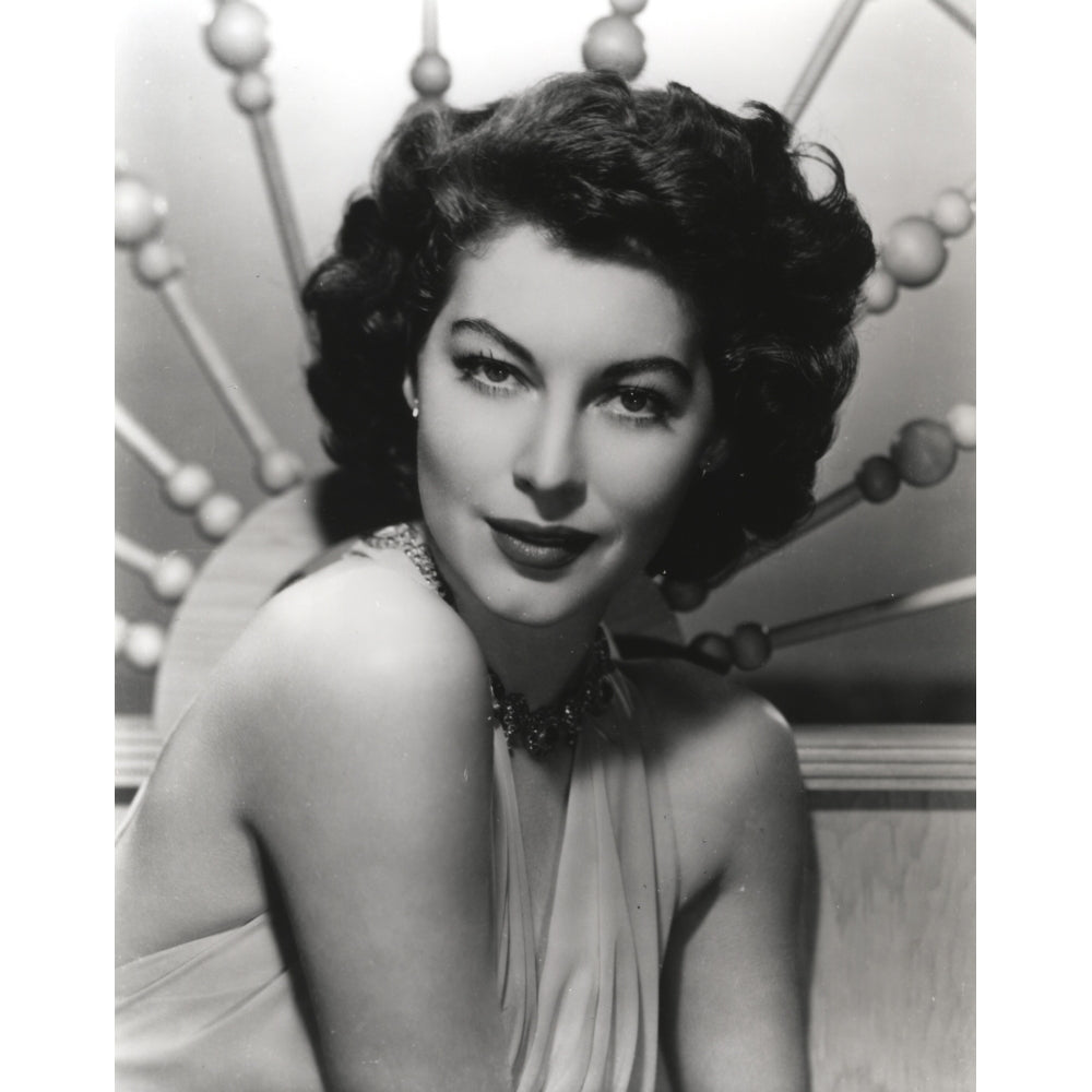 Close Up Portrait of Ava Gardner in Beautiful Pose Photo Print Image 1