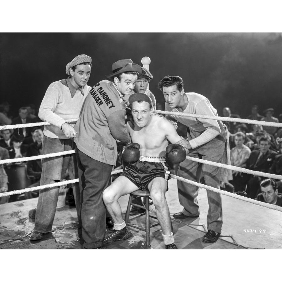 A Film Still Of the Dead End Kids in A Boxing Ring Photo Print Image 1