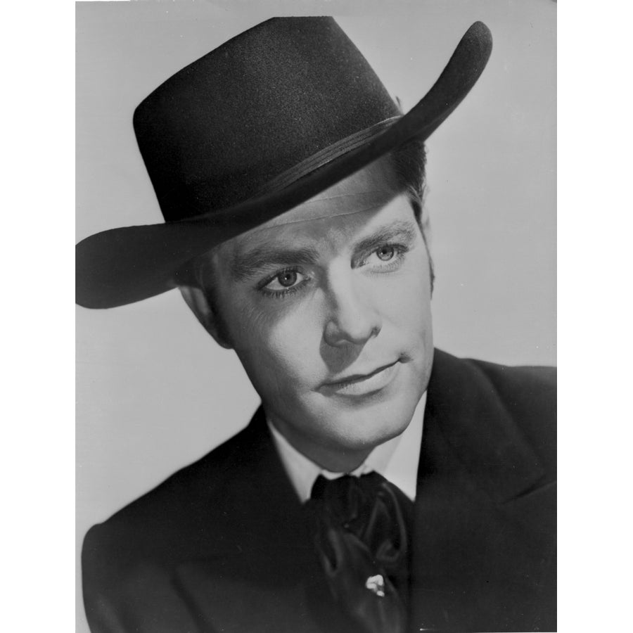 A Portrait Of Dale Robertson Wearing A Cowboy Hat Photo Print Image 1