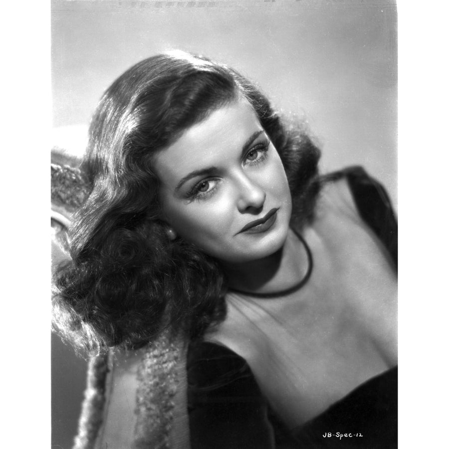 Joan Bennett on a Leaning Portrait Photo Print - Item cel694067 Image 1