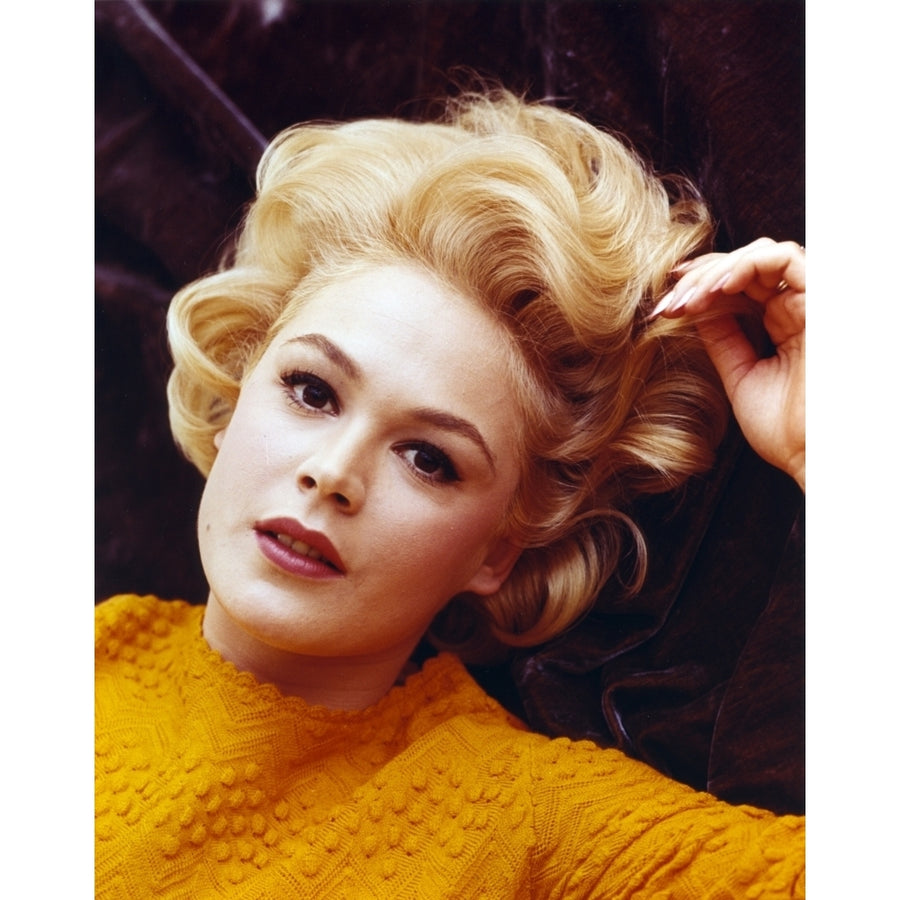 Sandra Dee Black Background Close Up Portrait Photo Print Image 1