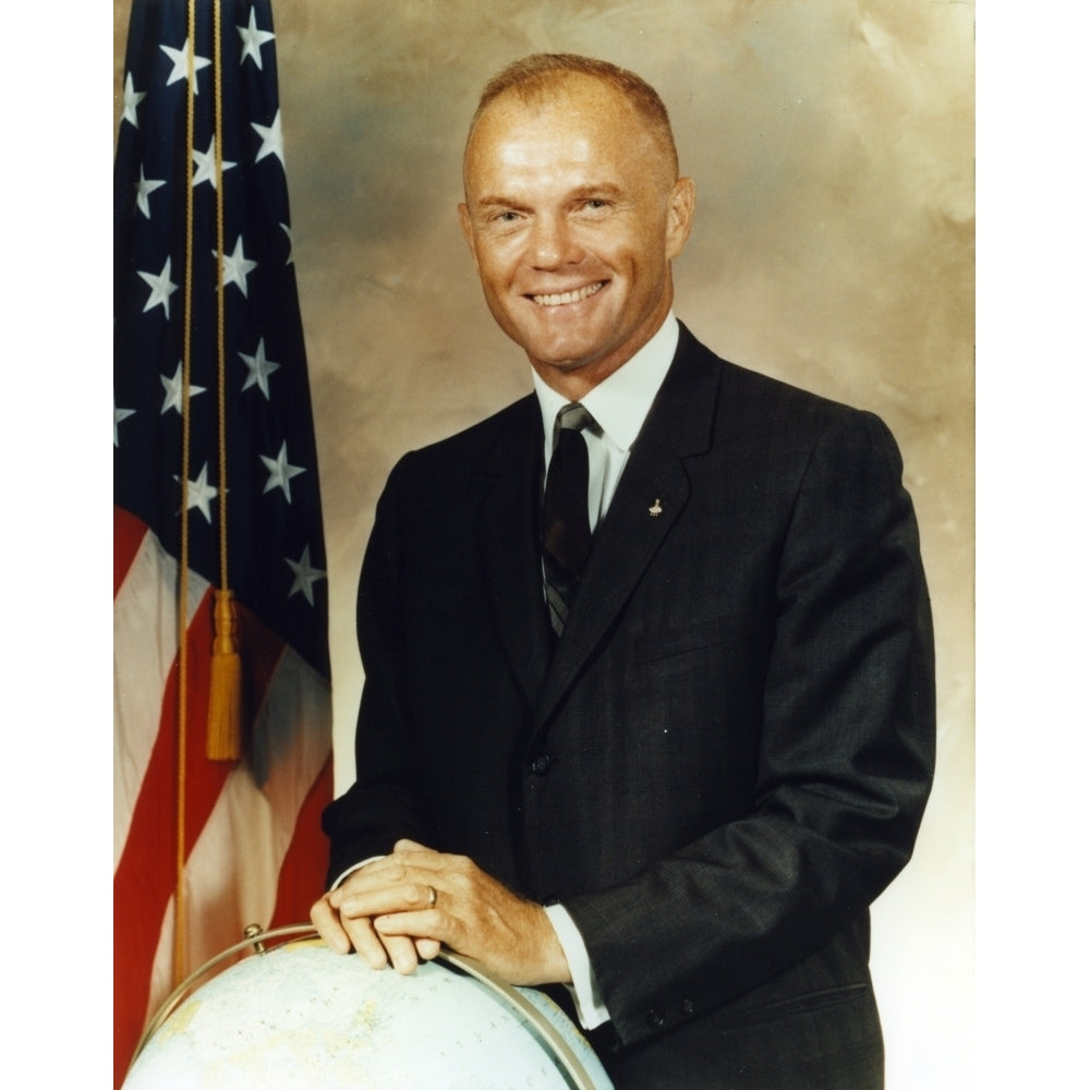 John Glenn smiling Pose Photo Print Image 1