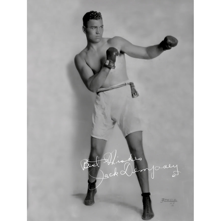 A Portrait Of Jack Dempsey Photo Print Image 1