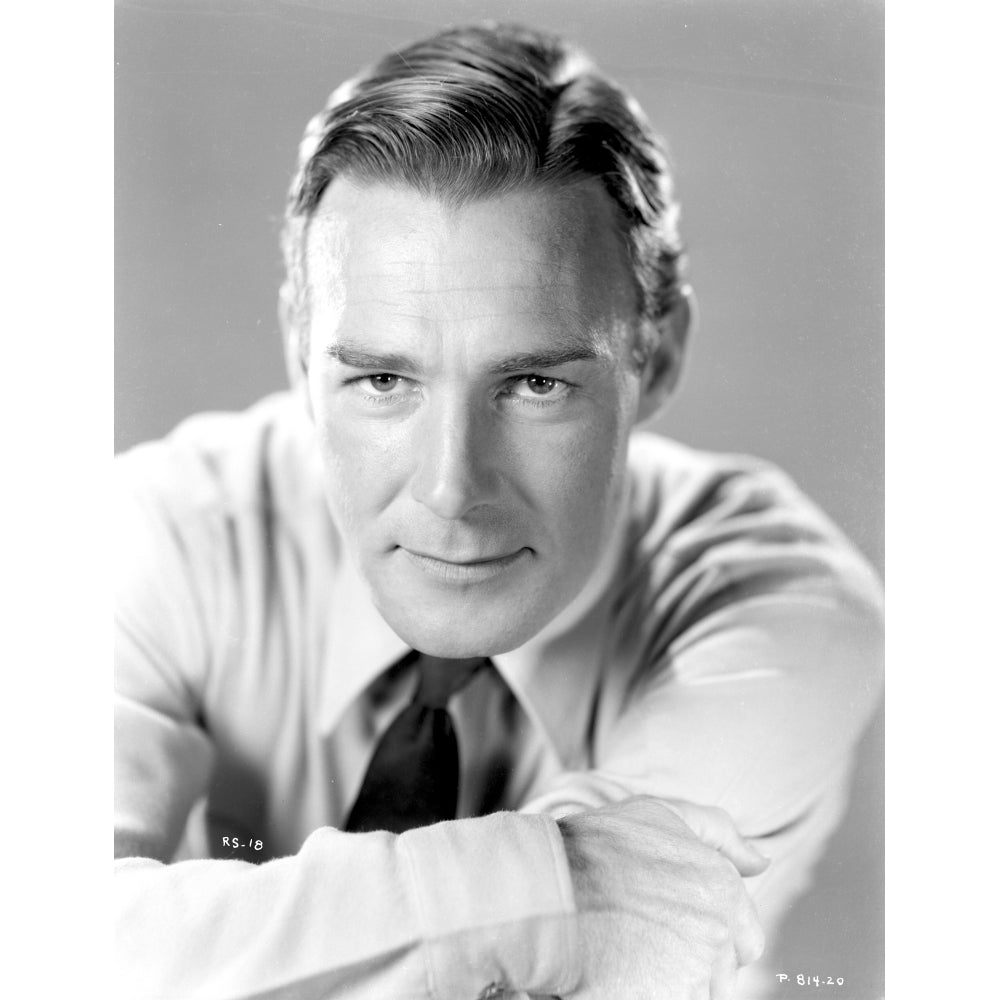 A Portrait Of Randolph Scott Photo Print Image 1