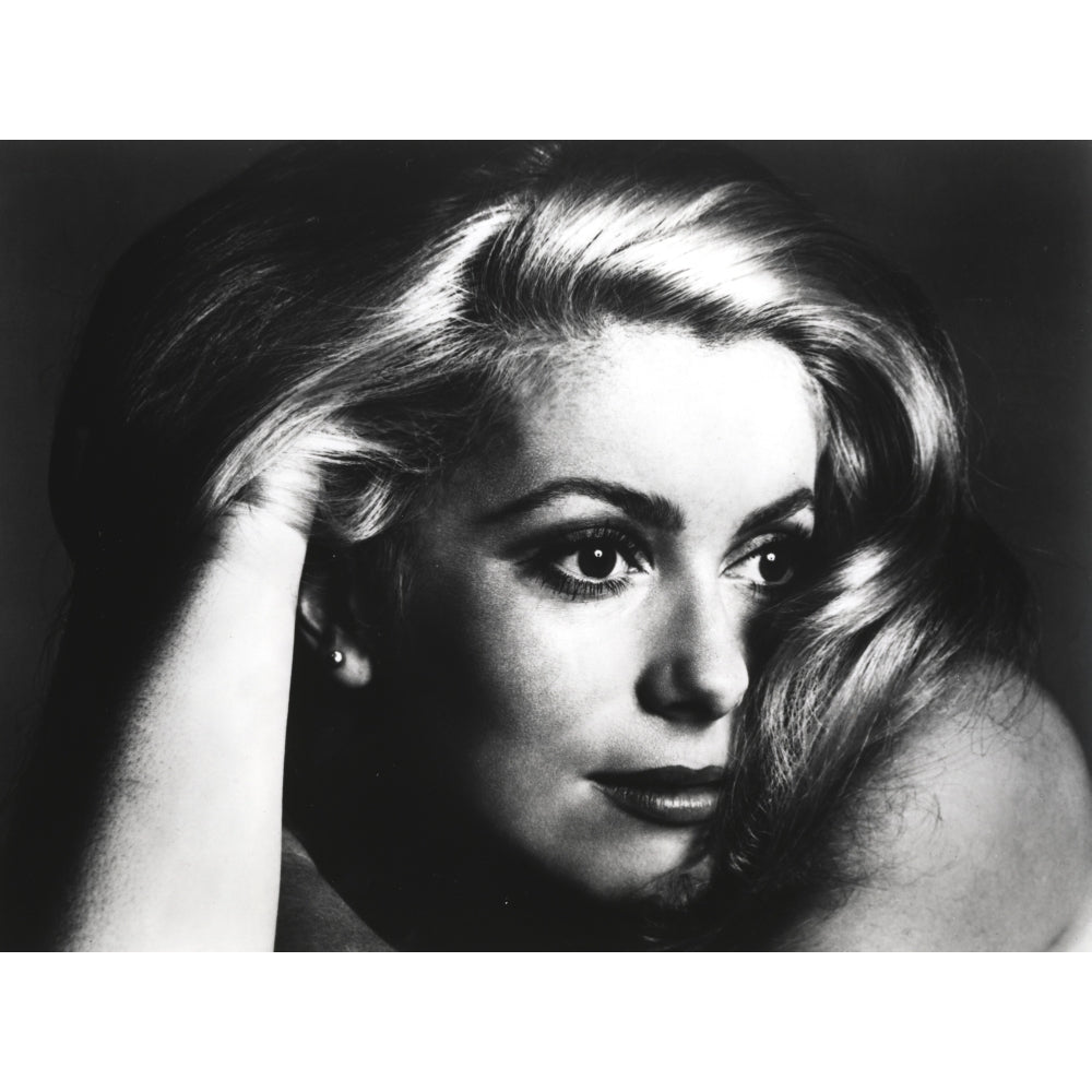 Catherine Deneuve Close Up with Hand on Head Photo Print Image 1