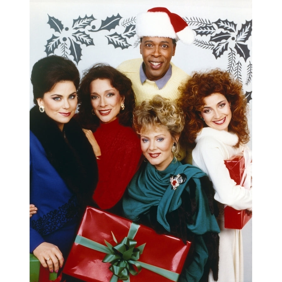 Designing Women Christmas Theme Group Picture Photo Print Image 1