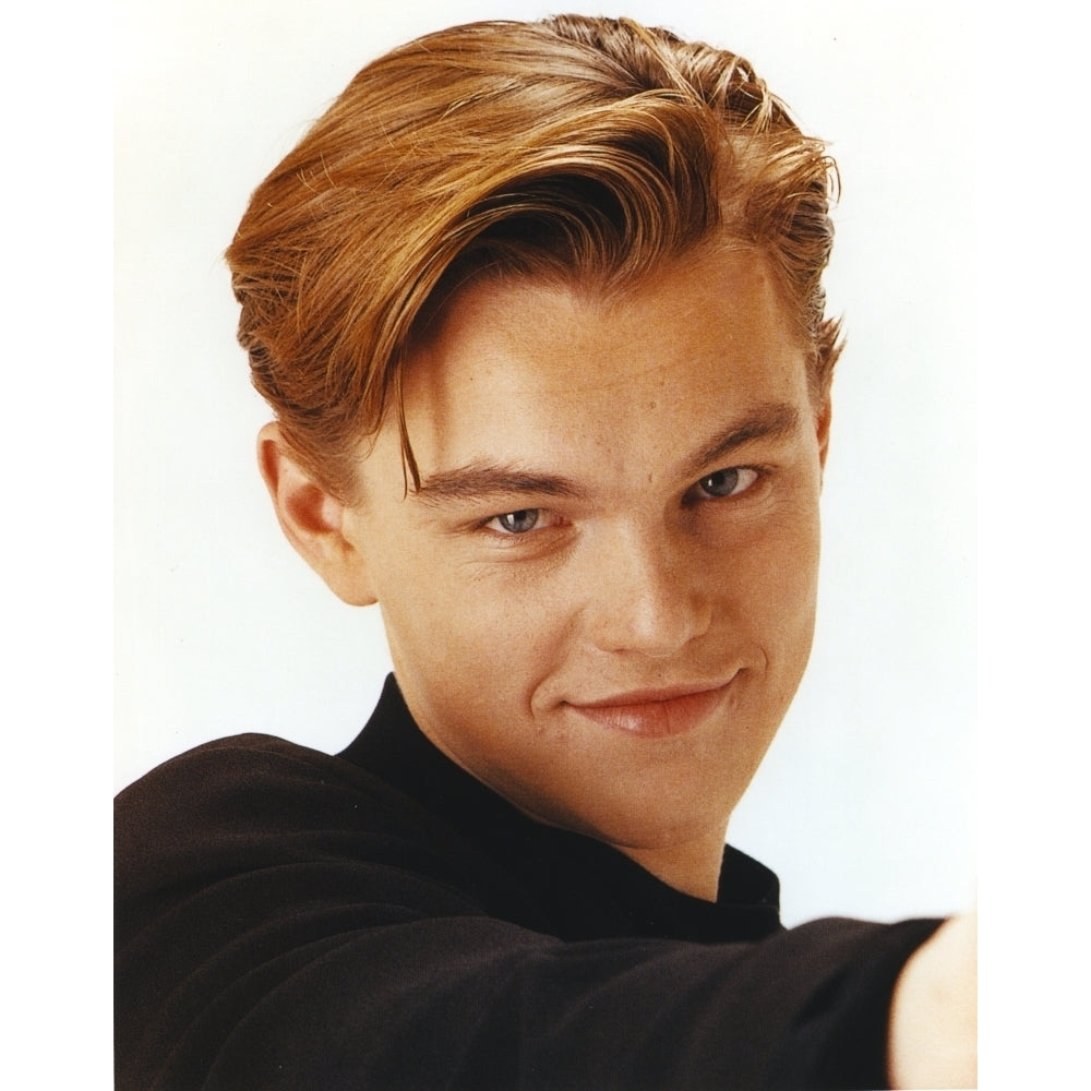 Leonardo Dicaprio White Background Close Up Portrait Photo Print Image 1