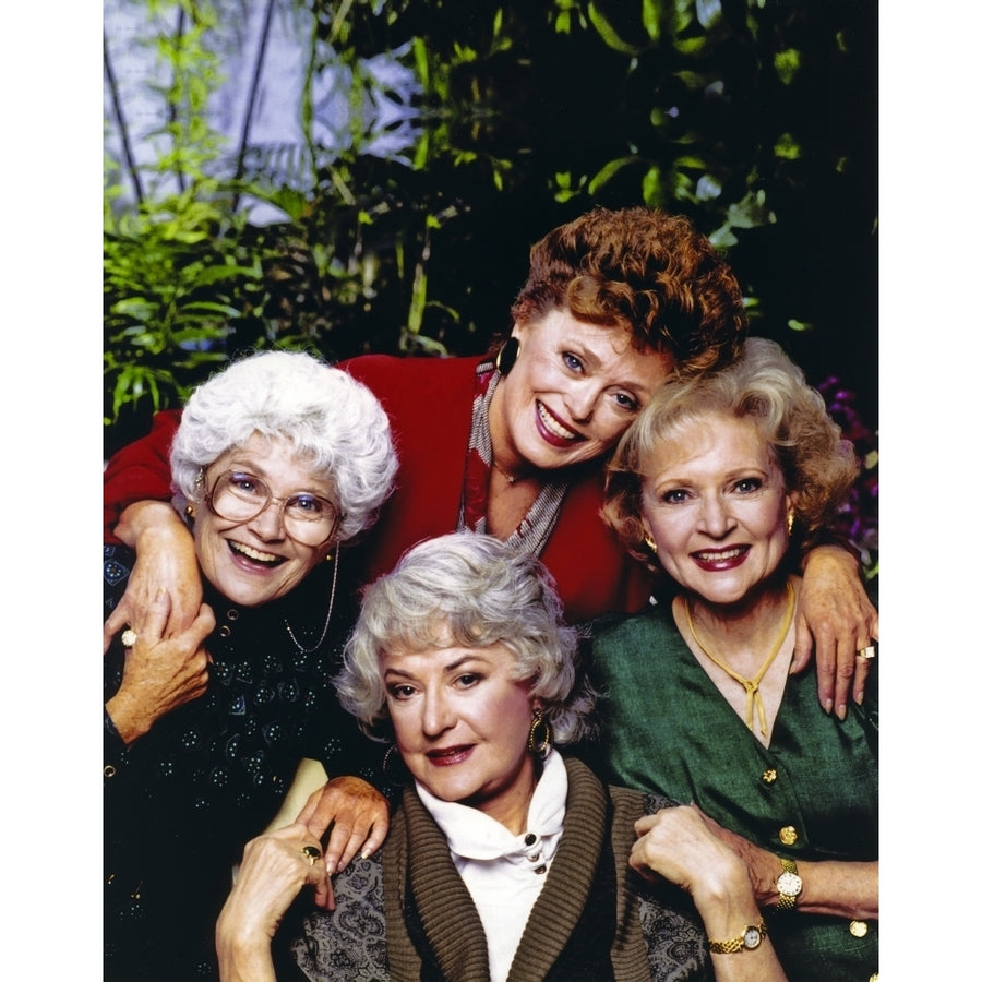 Golden Girls Holding Hands Each Other Portrait Photo Print Image 1