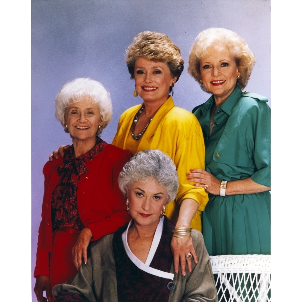 Golden Girls smiling Posed Group Portrait Photo Print Image 1