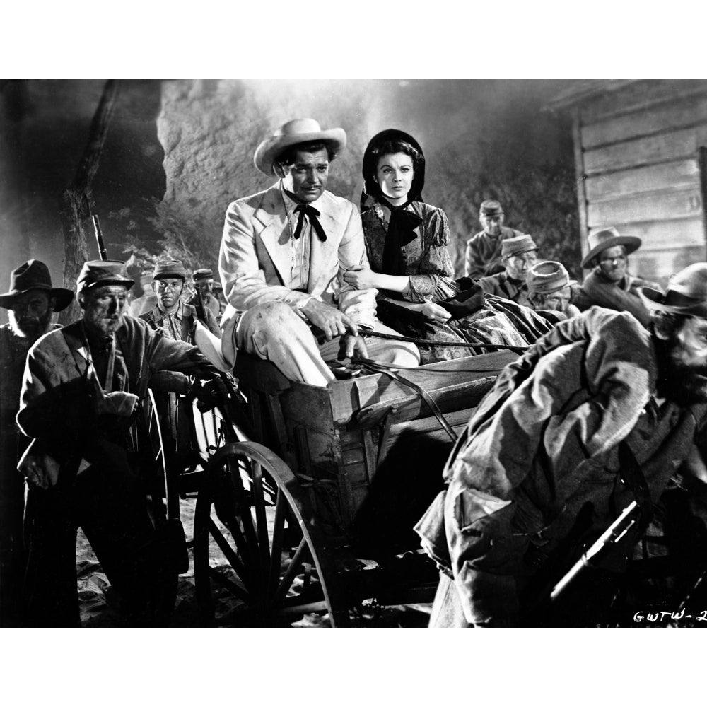 Gone With The Wind Couple Riding Carousel Movie Scene Photo Print Image 1