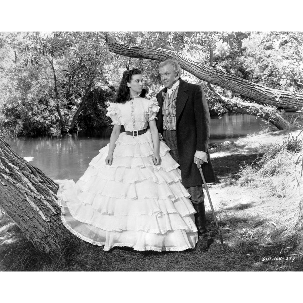 Gone With The Wind Scarlett OHara and Stuart Tarleton Portrait Photo Print Image 1