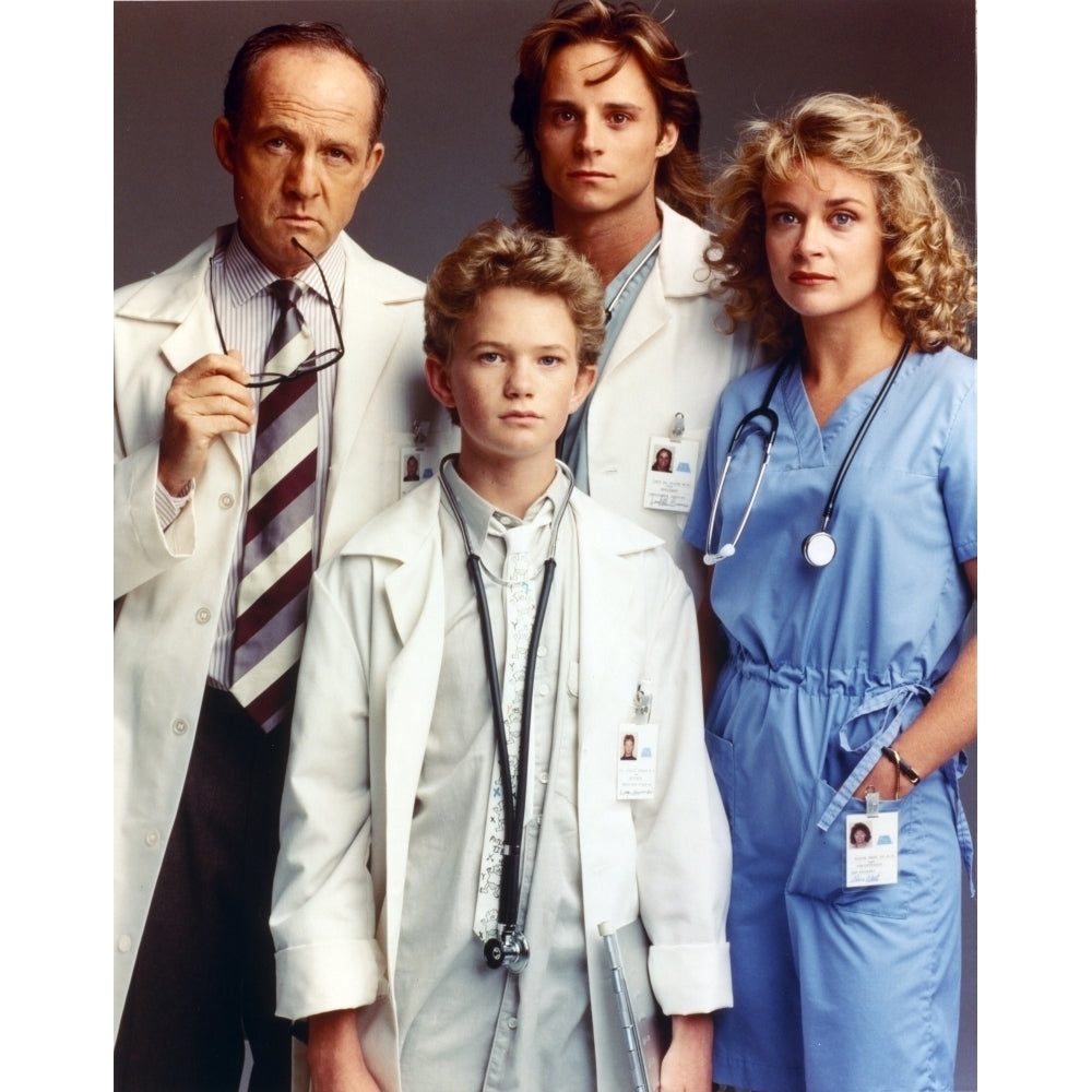 Doogie Howser Cast Portrait in Uniforms Photo Print Image 1