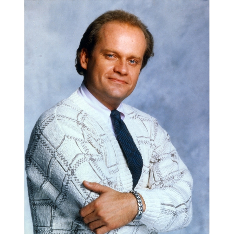 Kelsey Grammer Posed in a Long Sleeved and Tie Photo Print Image 1