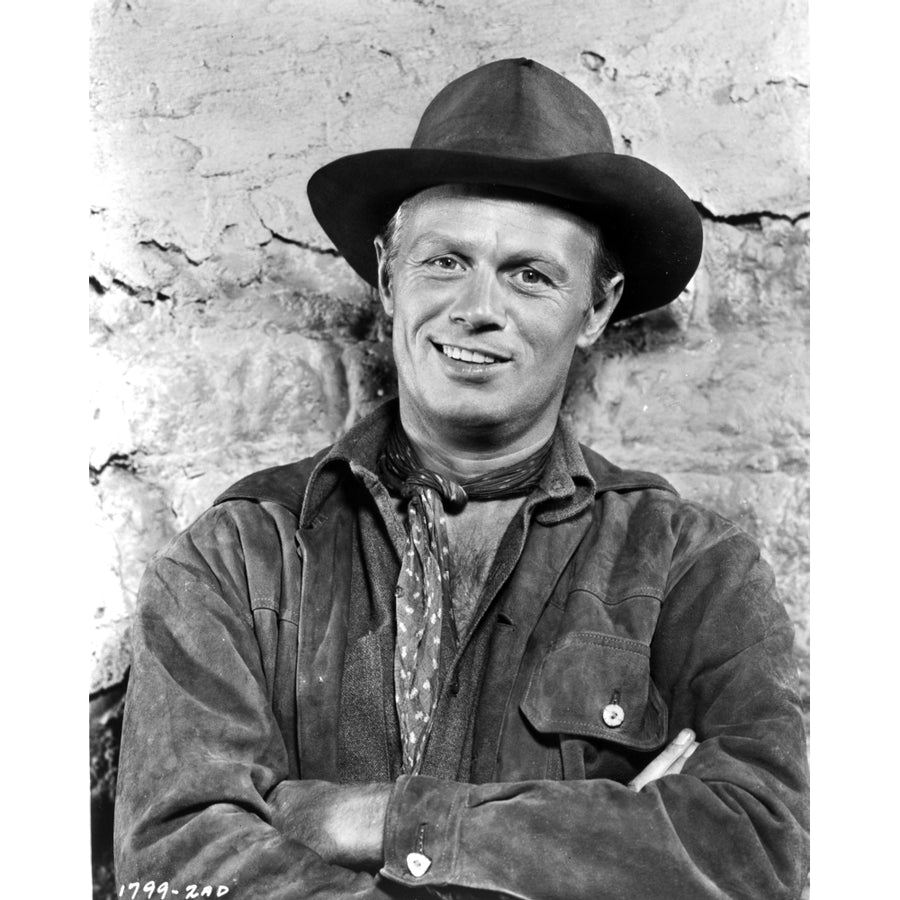 Richard Widmark posed in Classic Portrait Photo Print Image 1