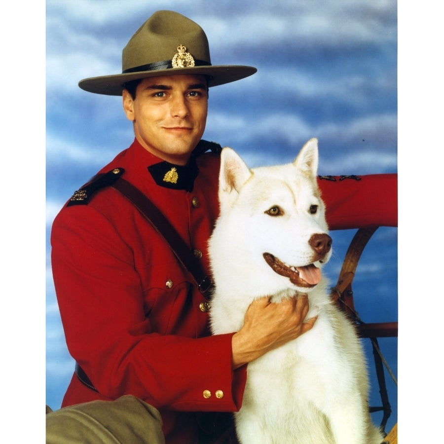 Due South in Ranger Uniform with Dog Portrait Photo Print Image 1