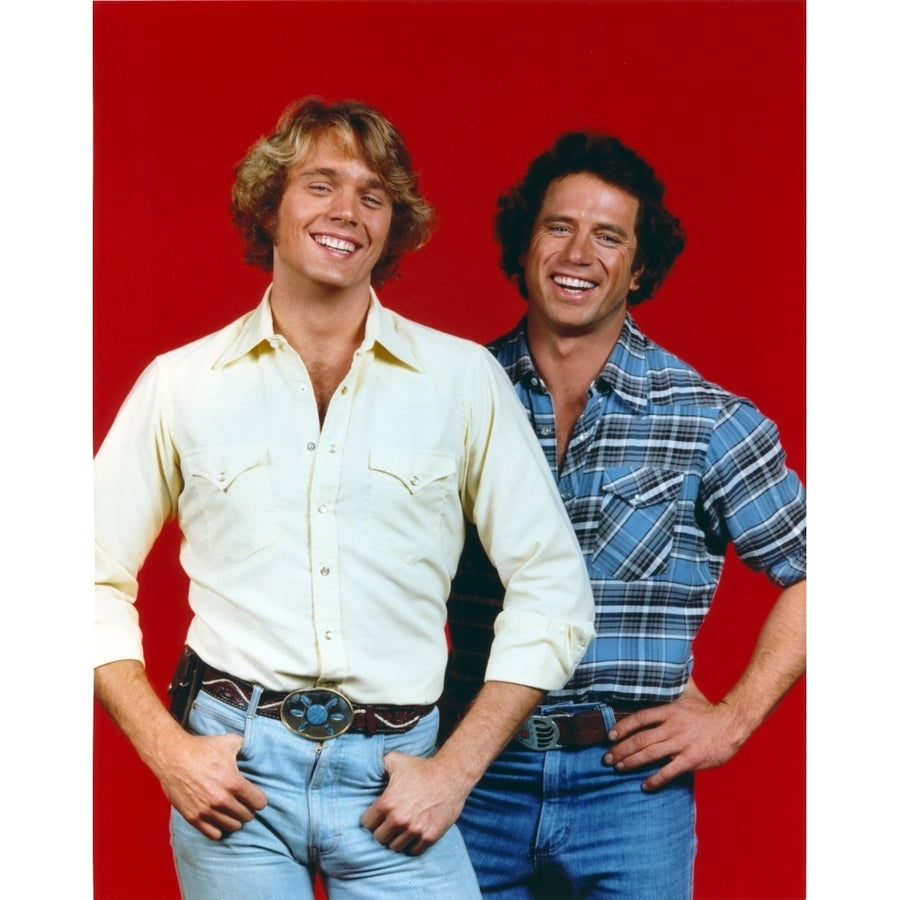 Dukes Of Hazzard Red Background Portrait Photo Print Image 1