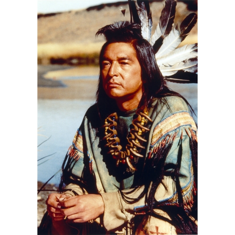 Graham Greene wearing Indian Outfit Photo Print Image 1