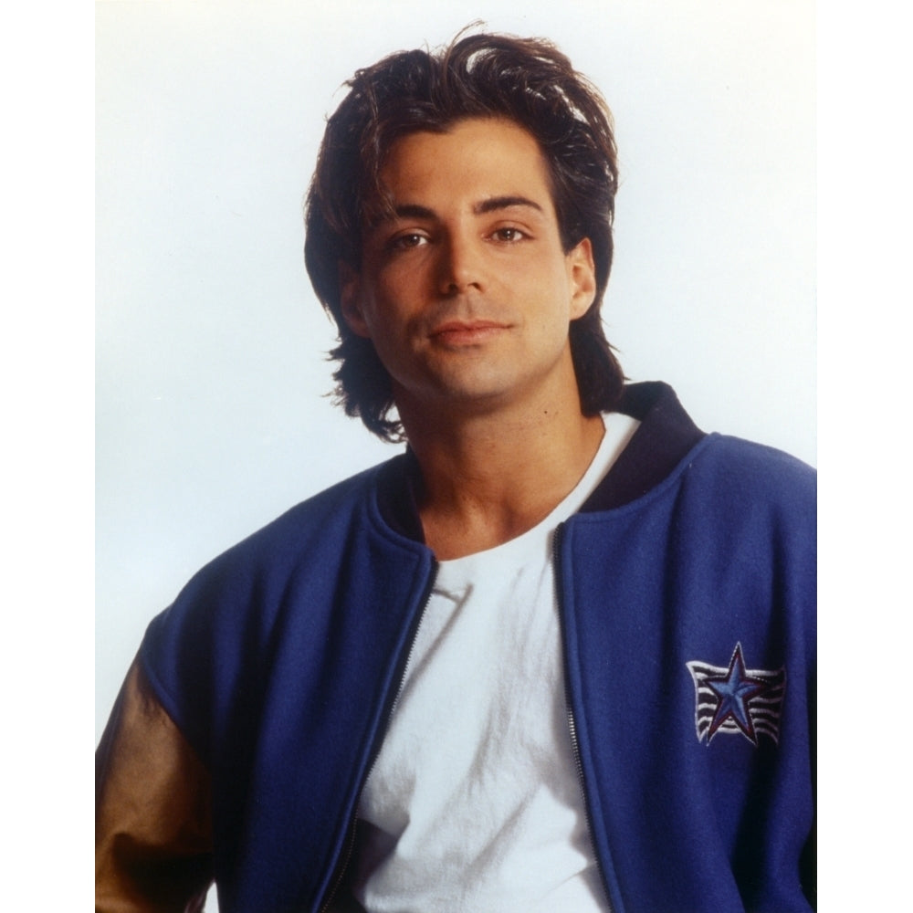 Richard Grieco smiling in Blue Jacket Photo Print Image 1