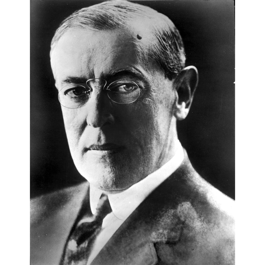 A Portrait Of Woodrow Wilson Photo Print Image 1