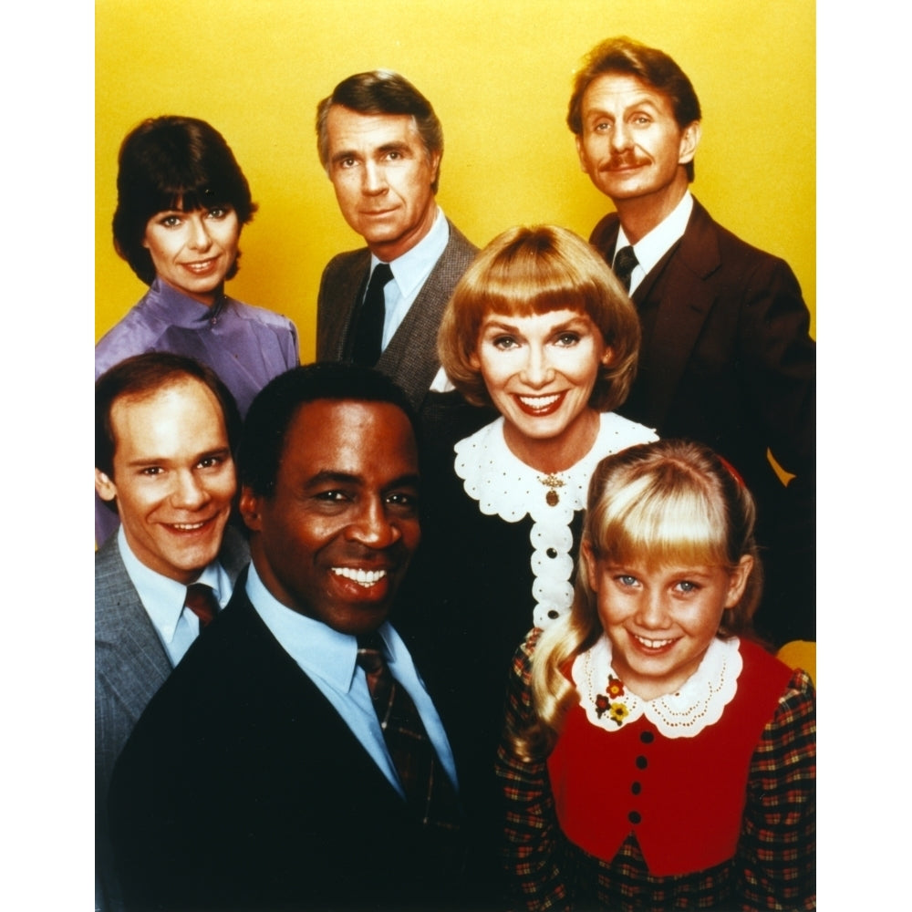 Robert Guillaume Portrait with Friends in Yellow Background Photo Print Image 1