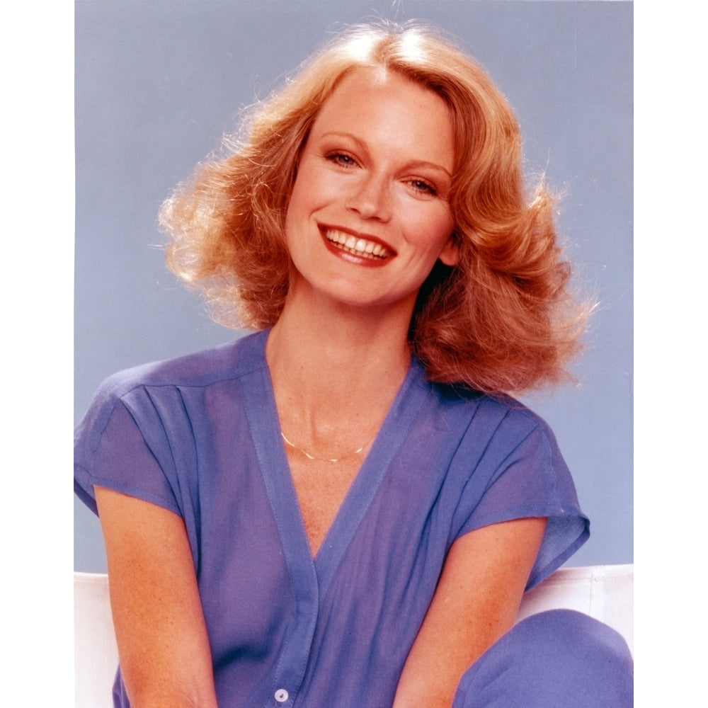 Shelley Hack Portrait in Blue Blouse Photo Print Image 1