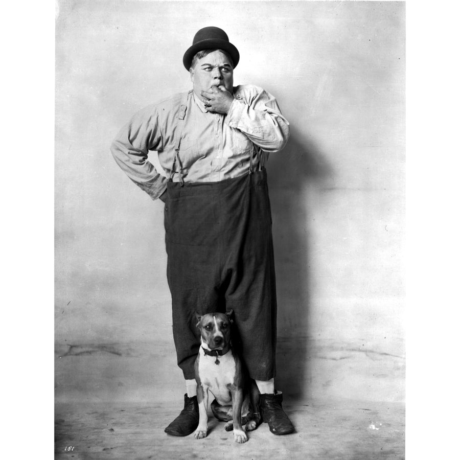 Fatty Arbuckle whistling Photo Print Image 1