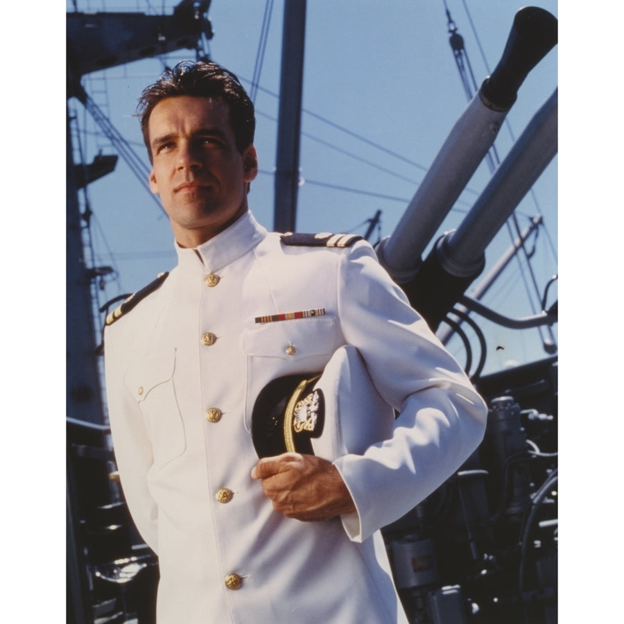 David James Elliott in Navy Uniform Portrait Photo Print Image 1