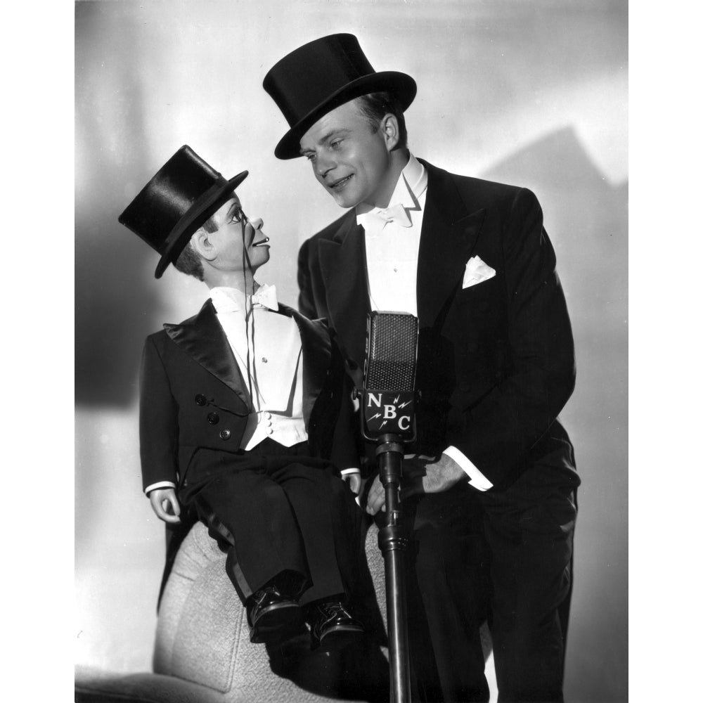 A Film Still Featuring Edgar Bergen Photo Print Image 1