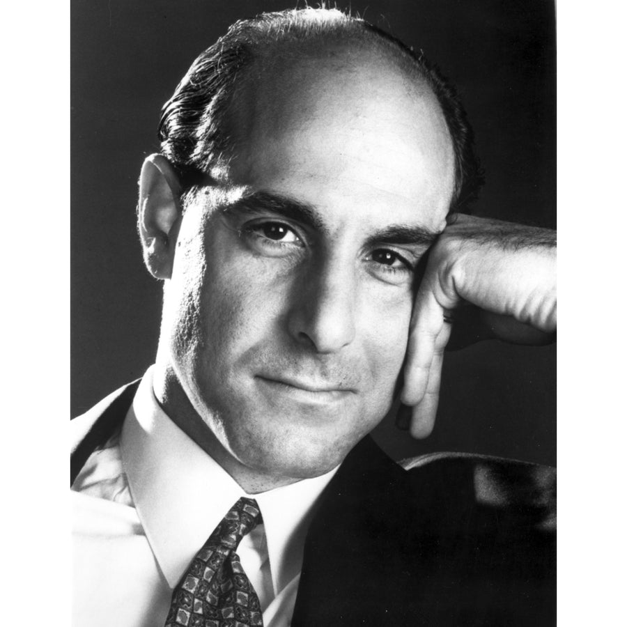 Stanley Tucci Close Up in Black Suit Photo Print Image 1