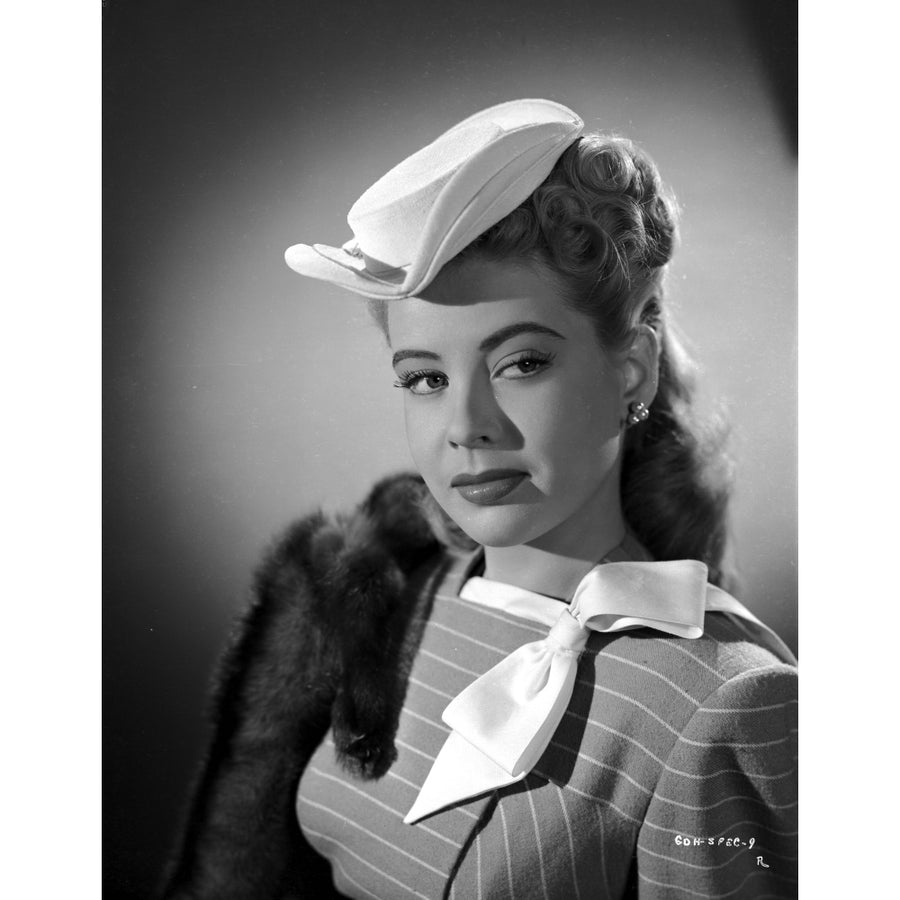 Gloria DeHaven posed in A Portrait White Photo Print Image 1